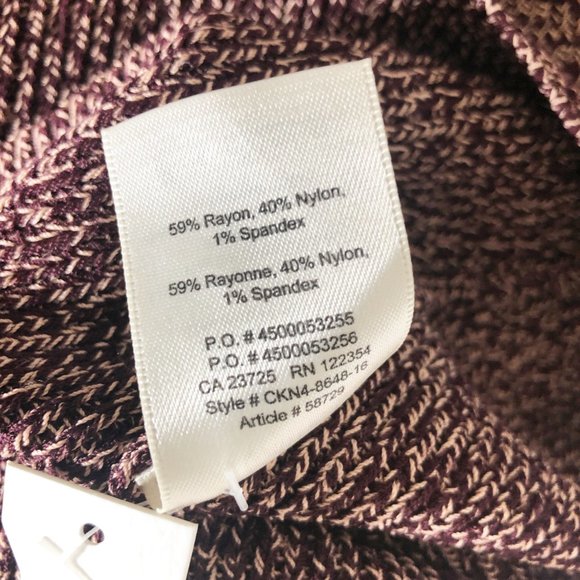 Aritzia Wilfred Fitted Knit Midi Marbled Dress - Picture 6 of 8